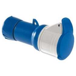 SE PratiKa Розетка кабельная 16А 2P+E 220V IP44 арт. PKF16M423