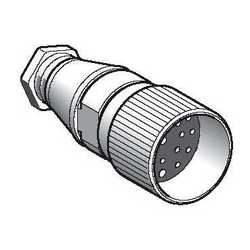 SE Прямой разъем М23 XZCC23FDM190S арт. XZCC23FDM190S