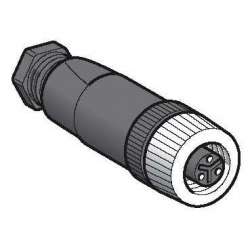 SE Прямой штекер 3 PIN 1/2 20UNF арт. XZCC20FDM30B