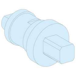 SE Prisma G Дверная втулка, квадрат. штырь, 6 мм, IP55 арт. 09986