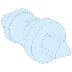 SE Prisma G Дверная втулка, треугольный штырь, 9 мм, IP55 арт. 09985