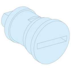 SE Prisma G Дверная втулка, выемка под отвёртку, IP55 арт. 09981