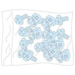 SE Prisma G Комплект 20 винтов+барашковые гайки для основной рамы арт. 08921