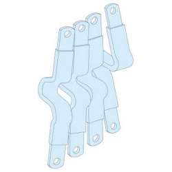 SE Prisma G Комплект для присоединения верт. аппаратов NS-INS250 к шинам в кабельном канале арт. 04065