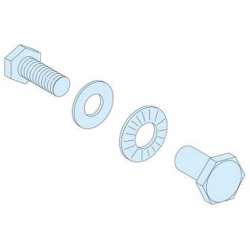 SE Prisma Plus P Комплект соединения силовых шин (20болт+20втулок+40шайб) арт. 04645 SE Prisma Plus P Комплект соединения силовых шин (20болт+20втулок+40шайб) арт. 04645