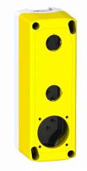 SE Пустой кнопочный пост 2 отв. + 1 отв. арт. XALFK021