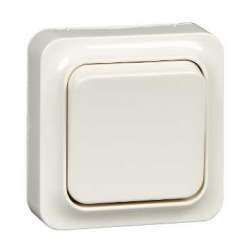 SE Quick Бел Переключатель 1-клавишный (сх.6), в сборе арт. LEX1834521STR