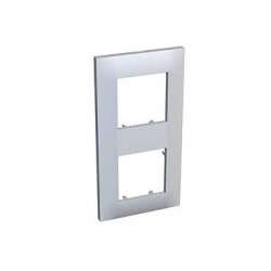 SE Рамка белая Х2 верт. (71мм) арт. ALB45655