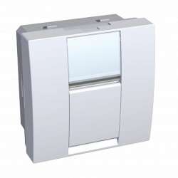 SE Розетка ACTASSI S-ONE RJ45 CAT 6 экран арт. ALB45346N