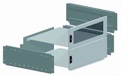 SE SF Шкаф с отсеками 2000x800x600 арт. NSYSF20860M