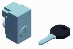 SE Sarel Личина циллиндрическая для ключа 421 арт. NSYIN421E1