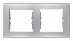 SE Sedna Алюминий Рамка 2-ая горизонтальная арт. SDN5800360