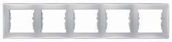 SE Sedna Алюминий Рамка 5-ая горизонтальная арт. SDN5800960