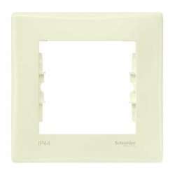 SE Sedna Беж Рамка 1-ая IP44 арт. SDN5810147
