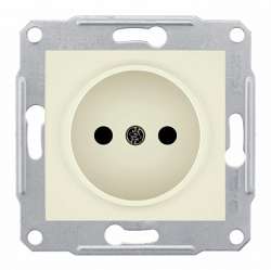 SE Sedna Беж Розетка 1-я б/з арт. SDN2900147
