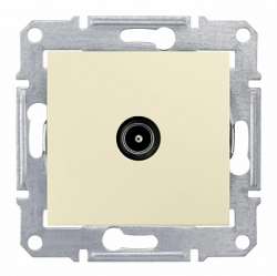 SE Sedna Беж Розетка TV проходная 4dB арт. SDN3201847