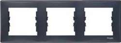 SE Sedna Графит Рамка 3-ая горизонтальная арт. SDN5800570