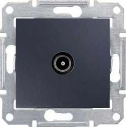 SE Sedna Графит Розетка TV проходная 4db арт. SDN3201870