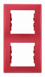 SE Sedna Красная Рамка 2-ая вертикальная арт. SDN5801141