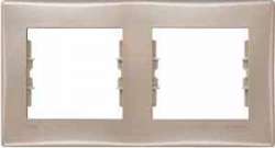 SE Sedna Титан Рамка 2-ая горизонтальная IP44 арт. SDN5810368