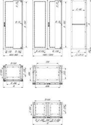 SE Шкаф SF нерж.сталь 2000х600х500 арт. NSYSFX20650