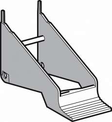 SE Скоба-держатель пластиковая арт. RSZR215