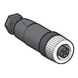 SE Соединение прямое m12 арт. XZCC12FDM40B