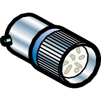 SE Светодиодный элемент 24В синий арт. DL1CJ0246