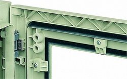 SE Thalassa Шкаф напольный 1 дверь пластик серый 750х500х420, IP65 арт. NSYPLA574T