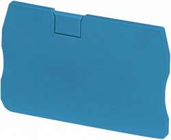 SE Торцевая крышка шир. 2,2мм, 2тчк, синяя, для пруж.клемм NSYTRR22, NSYTRP22 арт. NSYTRACR22BL