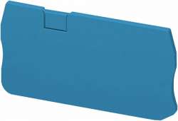 SE Торцевая крышка шир. 2,2мм, 3тчк, синяя, для пруж.клемм NSYTRR23, NSYTRP23 арт. NSYTRACR23BL