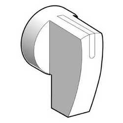 SE Тумблер удлиненый красный арт. KZ42H