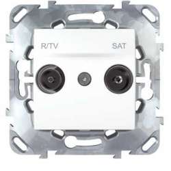 SE Unica Бел Розетка TV-SAT единственная арт. MGU5.454.18ZD