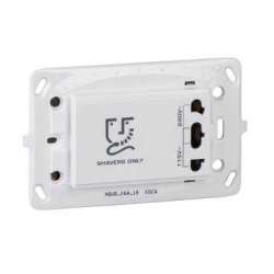 SE Unica Бел Розетка для электробритв арт. MGU5.064.18