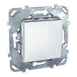 SE Unica Бел Выключатель 1-клавишный (сх.1) арт. MGU5.201.18ZD