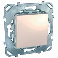 SE Unica Беж Переключатель 1-клавишный (сх.6) арт. MGU5.203.25ZD