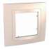 SE Unica Беж Рамка 1-ая литая арт. MGU2.002.25M