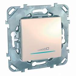 SE Unica Беж Светорегулятор нажимной 20-350W универсальный арт. MGU5.515.25ZD