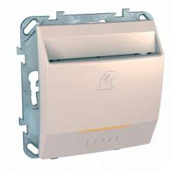 SE Unica Беж Выключатель карточный с задержкой отключения арт. MGU5.540.25ZD