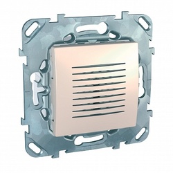 SE Unica Беж Звонок 70 дБ/1м, 3 входа, 6 мелодий арт. MGU5.786.25ZD