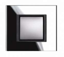 SE Unica Class Черное стекло Рамка 1-ая арт. MGU68.002.7C1