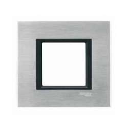 SE Unica Class Серебристый алюминий Рамка 1-ая арт. MGU68.002.7A1