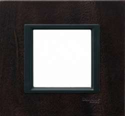 SE Unica Class Темная Кожа Рамка 1-ая арт. MGU68.002.7P2