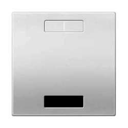 SE Unica KNX Алюминий Сенсор 2-кнопочный с индикатором LED, с ИК-приемником арт. MGU5.532.30