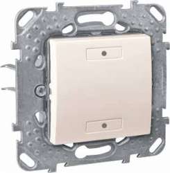 SE Unica KNX Беж Сенсор 2-кнопочный с индикатором LED арт. MGU5.530.25