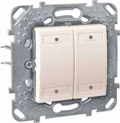 SE Unica KNX Беж Сенсор 4-кнопочный с индикатором LED арт. MGU5.531.25