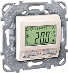 SE Unica KNX Беж Терморегулятор с дисплеем арт. MGU5.534.25