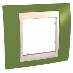 SE Unica Хамелеон Фисташковый/Беж Рамка 1-ая арт. MGU6.002.566