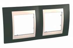 SE Unica Хамелеон Какао/Беж Рамка 2-ая горизонтальная арт. MGU6.004.571