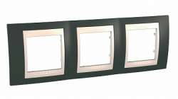 SE Unica Хамелеон Какао/Беж Рамка 3-ая горизонтальная арт. MGU6.006.571